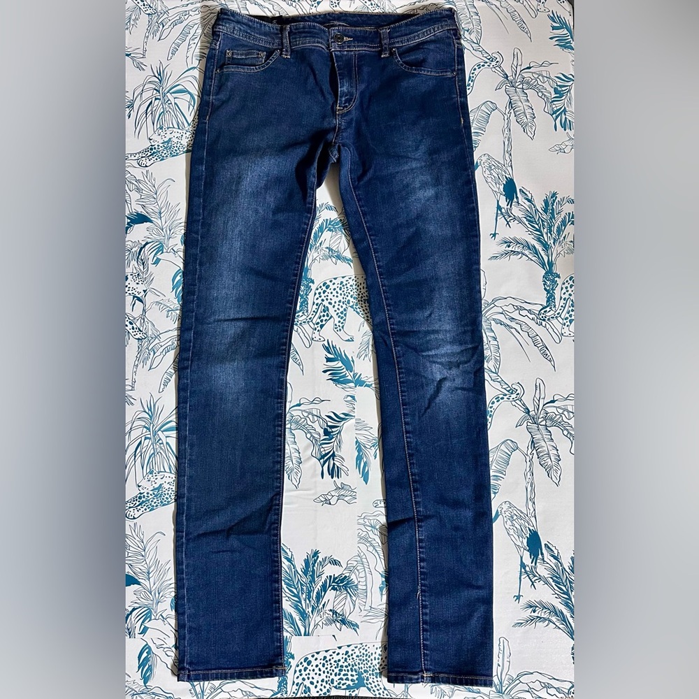 Armani Exchange Dark Blue Skinny Jeans